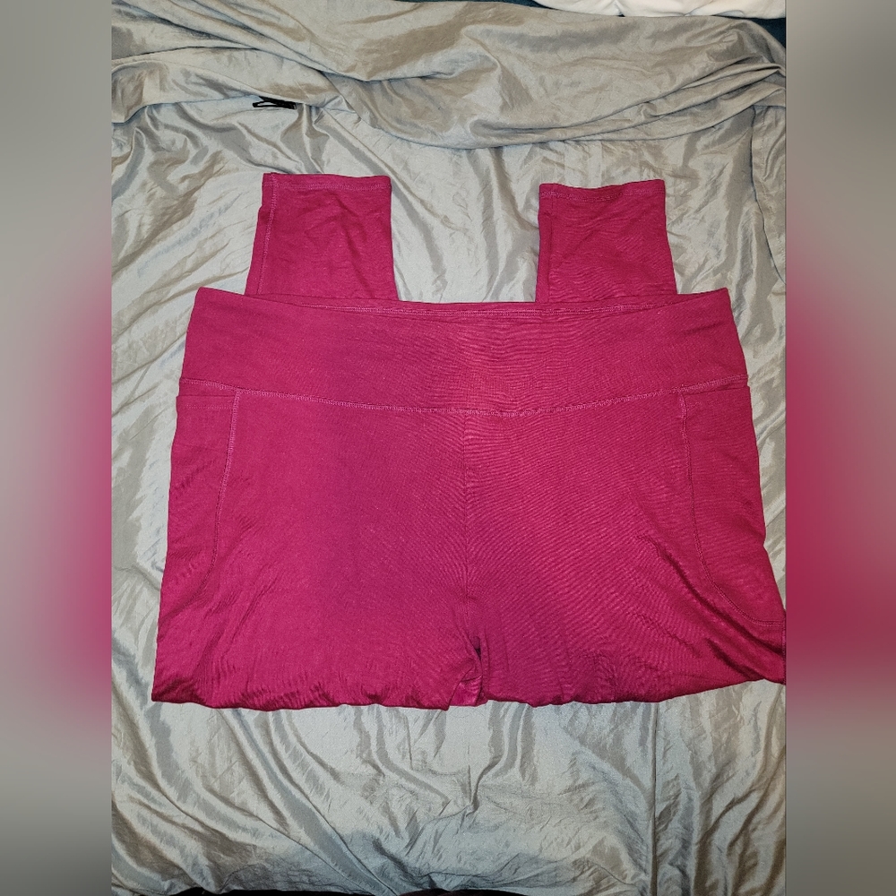 Snag Squat Proof Leggings - Full Length - Raspberry Pie, Size H (24-26)